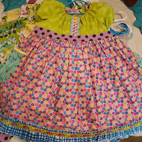 Matilda Jane Platinum Peasant Dress - Picture 3 of 3